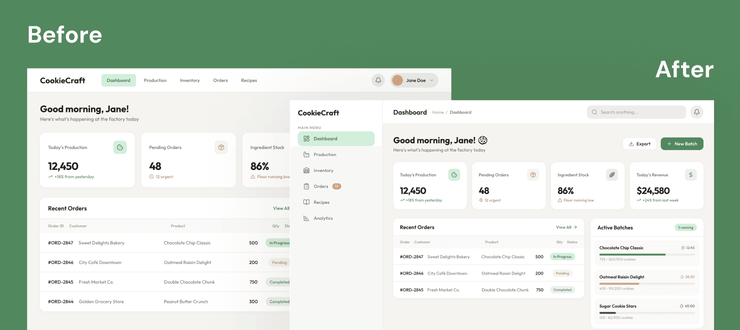 Pencil 側邊導航版本